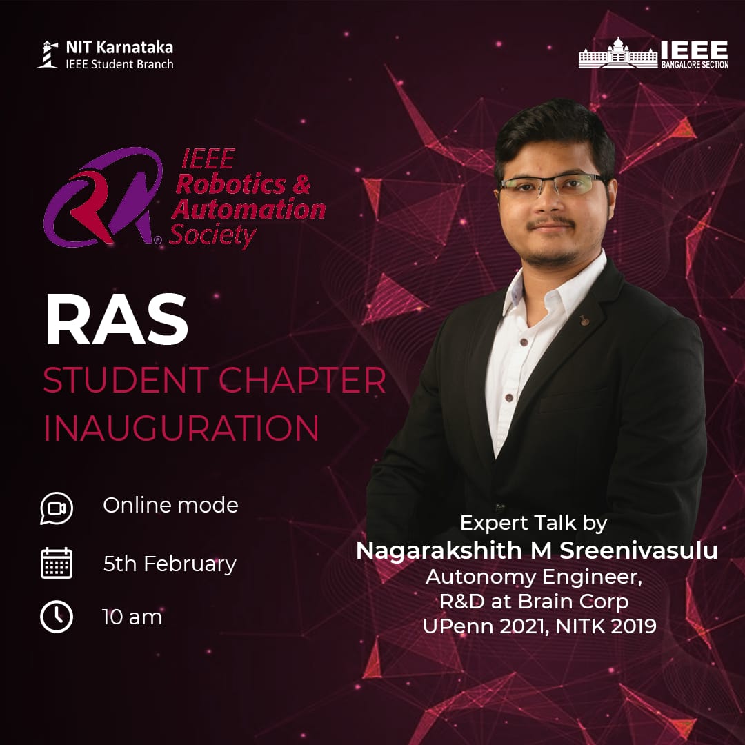 RAS Student Chapter Inaugration