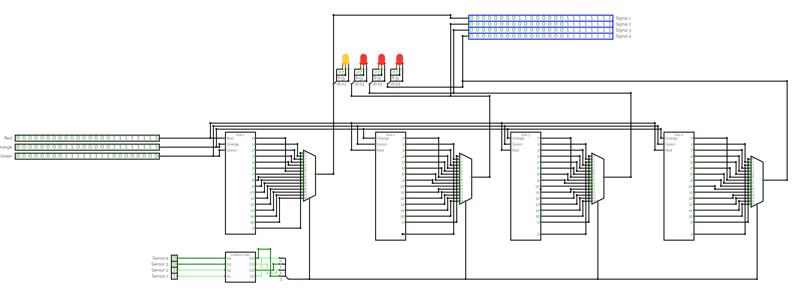 Circuit diagram of the Main Circuit