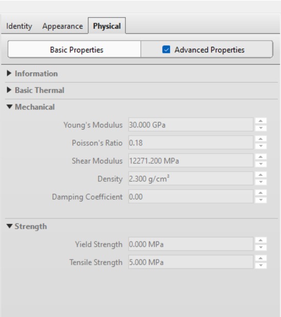 Material Properties