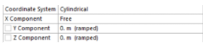 Coordinate System Settings