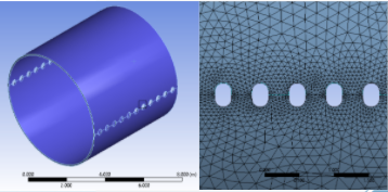 Model and window mesh