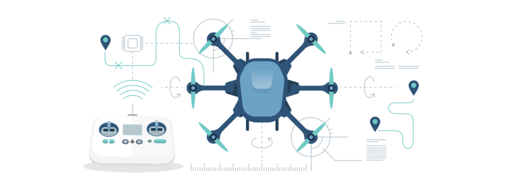 Drone Control System in MATLAB and Simulink